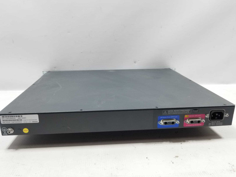 HP J9627A 48 Port Gigabit PoE+ Managed Ethernet Switch, FCTY RESET ~