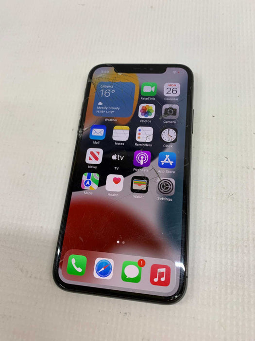 iPhone X 64GB Cracked