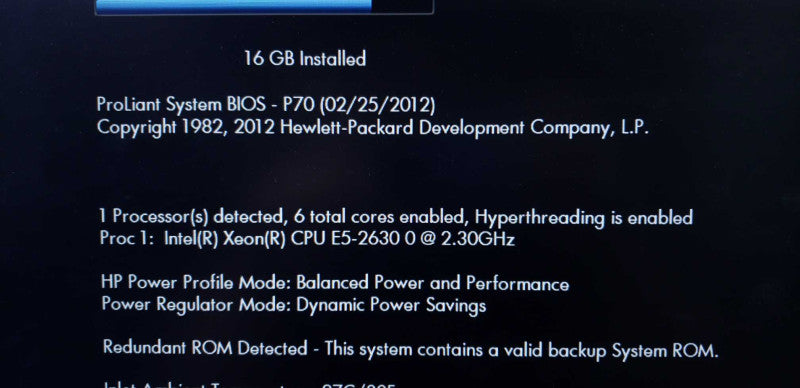 HP ProLiant DL380p Xeon E5-2630@2.3GHz 16GB ECC DDR3 Smart Array P420i No HDD [