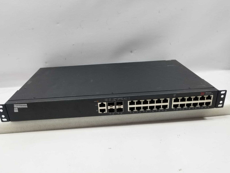 Brocade ICX 6430-24 24-Port + 4 SFP Gigabit Ethernet Managed Network Switch, QTY ~