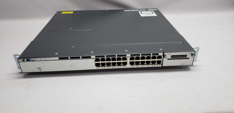 Cisco WS-C3750X-24T-S V02  24-Port Ethernet Stackable Managed Switch #