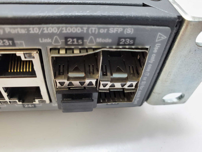 HP ProCurve 2910al-24G J9145A 24-Port Ethernet Managed Switch _ Factory reset )