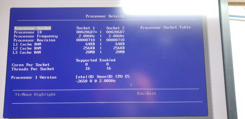 IBM system X3650 M4 2x Xeon E5-2650 @ 2.00ghz / 52gb ram / no HDDs #
