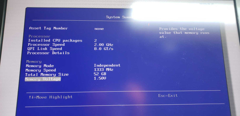 IBM system X3650 M4 2x Xeon E5-2650 @ 2.00ghz / 52gb ram / no HDDs #