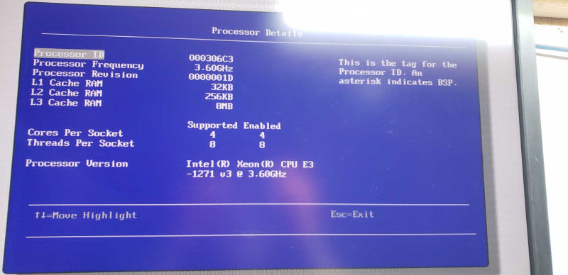 IBM System X3100 M5 Xeon E3-1271 V3 @ 3.60ghz / 32gb ram / 9223-8i Raid Ctrl #