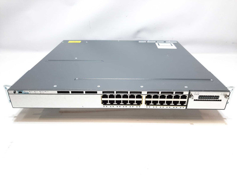 Cisco WS-C3750X-24 24-Port Gigabit Ethernet Switch +