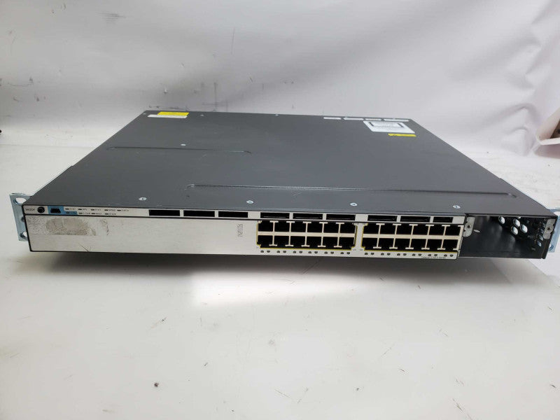 CISCO WS-C3750X-24T-E 24-PORT GIGABIT ETHERNET SWITCH _ Factory reset )