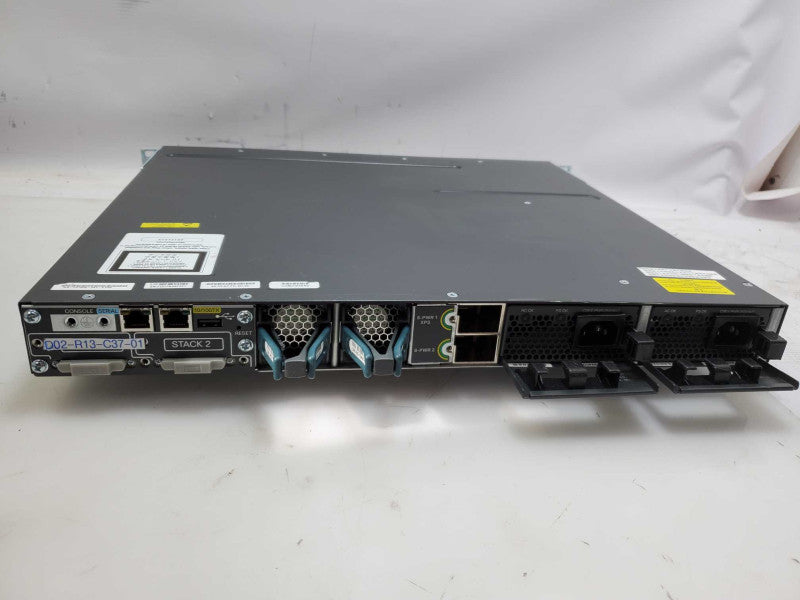 CISCO WS-C3750X-24T-E 24-PORT GIGABIT ETHERNET SWITCH _ Factory reset )
