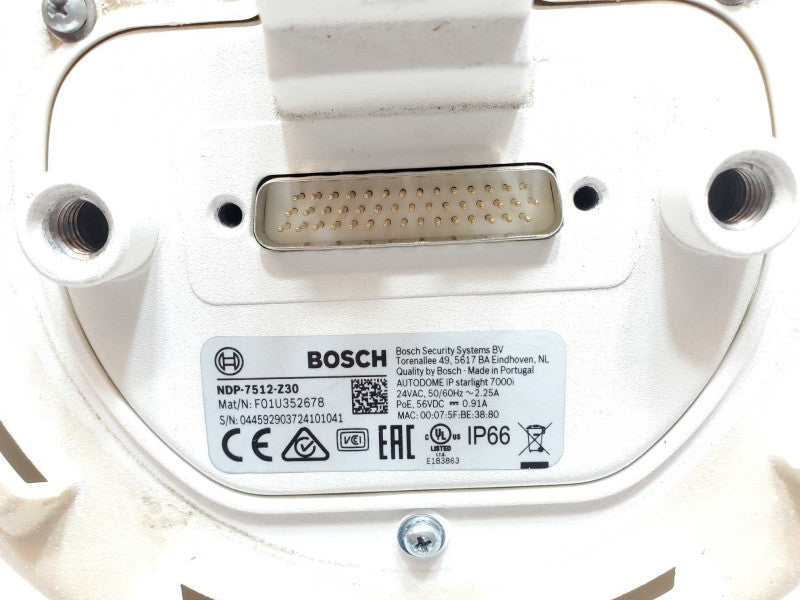 Bosch NDP-7512-Z30-B AUTODOME IP starlight 7000i HD PTZ Camera AS-IS _
