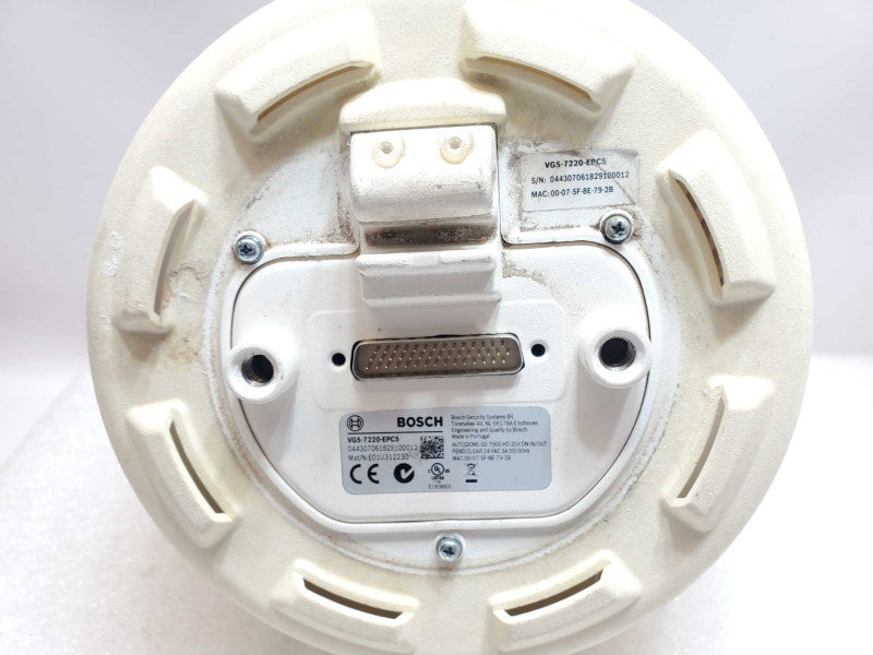 Bosch VG5-7220-EPC5 In/Outdoor Pendant Dome Camera, AS-IS _