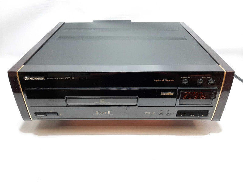 PIONEER ELITE CD CDV LD Player CLD-99 Laser Disk Legalo Disk Conversion  +