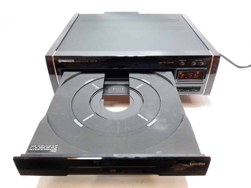 PIONEER ELITE CD CDV LD Player CLD-99 Laser Disk Legalo Disk Conversion  +