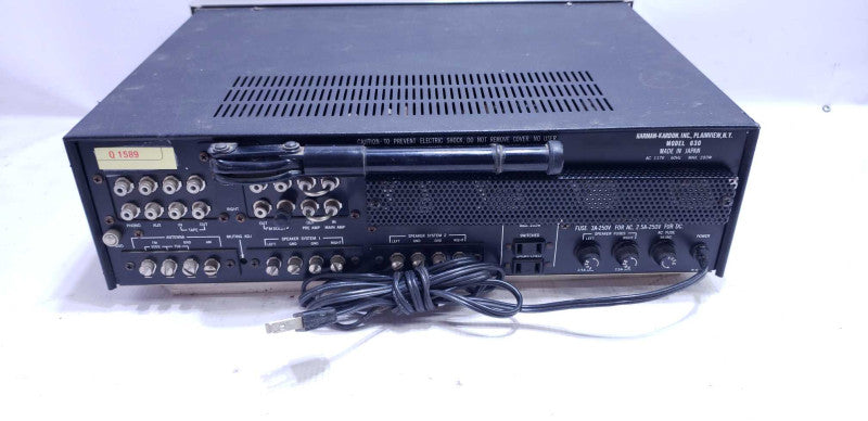 Vintage Harman Kardon 630 Twin Power AM/FM Stereo Receiver [