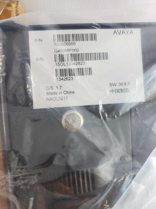 Avaya G450 Media Gateway G450MP160, New Open Box, No Modules, 1x PSU _