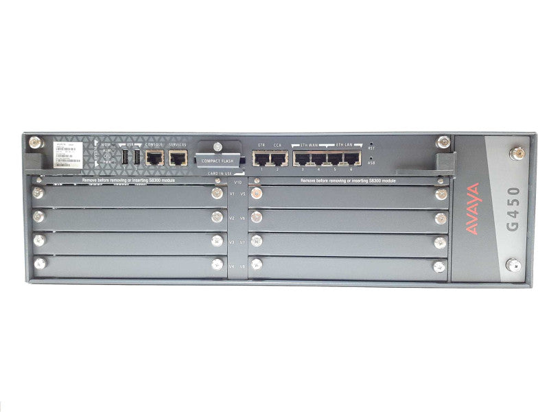 AVAYA G450 Media Gateway Processor G450MP160 w/ MB450 +