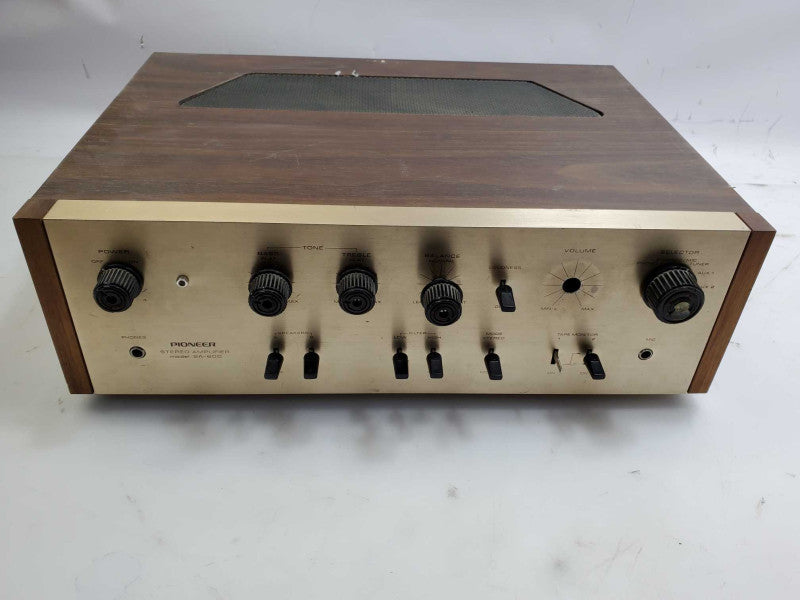 PIONEER SA-600 VINTAGE HIFI INTEGRATED AMPLIFIER FOR PARTS )