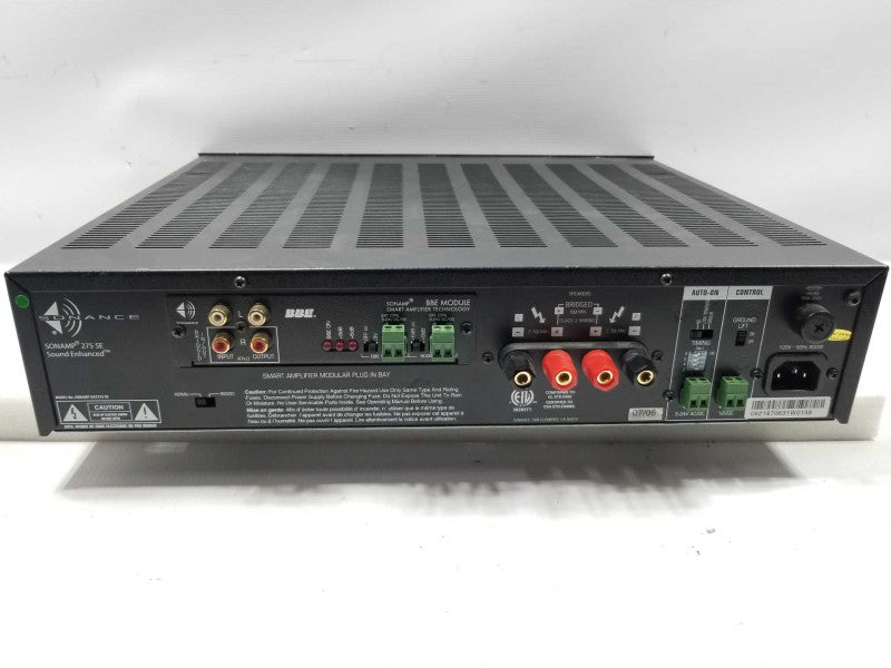 Sonance SONAMP 275 SE 2 Channel Power Amplifier ~