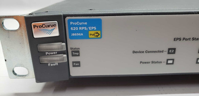 HP ProCurve 620 RPS/EPS J8696A  PoE Redundant External Rackmount Power Supply #