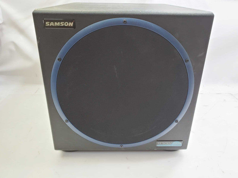 Samson Resolv 120a Active Sub Woofer  10 Inch Long Throw Transducer )