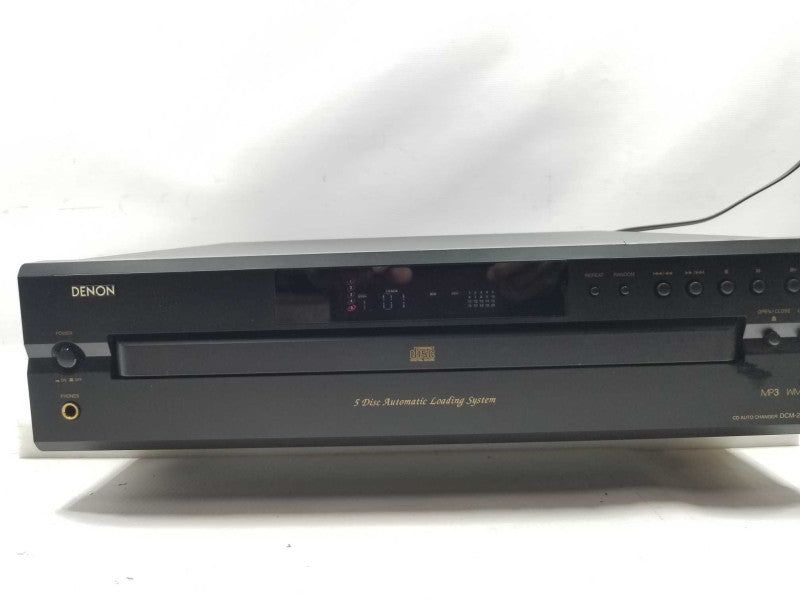 Denon DCM-290 5 Disc CD Player Auto Changer ~