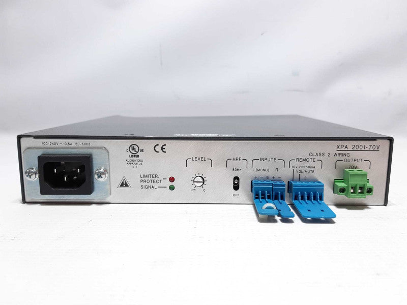Extron XPA 2001 Mono 70V Amplifier - 200 Watts +