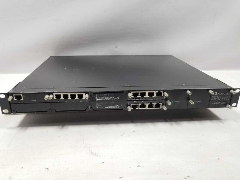 Audio Codes MEDIANT 1000 Session Border Controller VOIP Media Gateway ~
