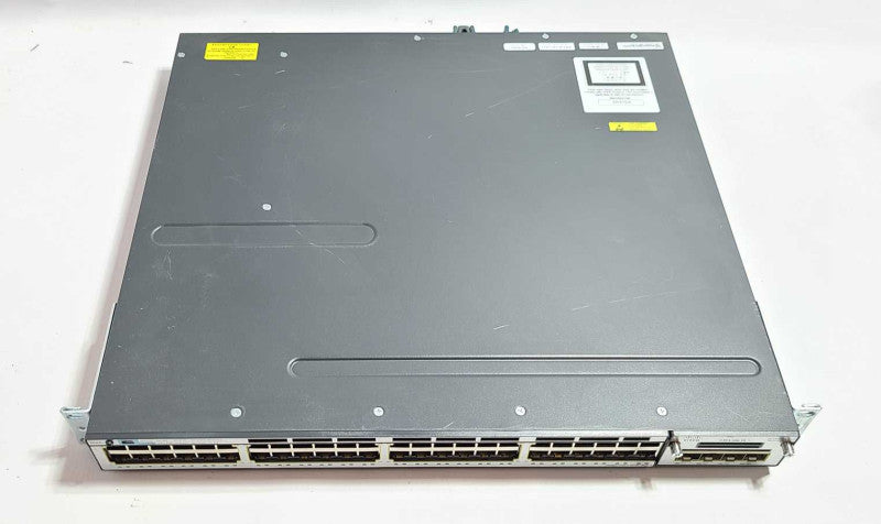 Cisco Catalyst WS-C3750X-48P-S 48 Port POE+ Gbe Switch W/ C3KX-NM-1G 4xSFP 1xPSU $