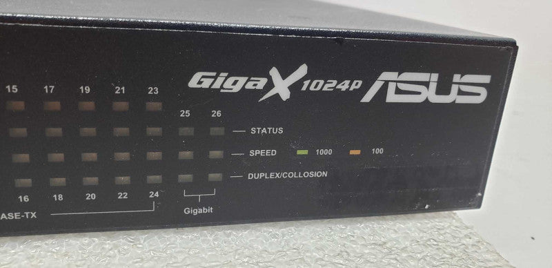 Asus Giga X 1024P 24 RJ-45 10/100Mbps, 2 RJ-45 Gigabit, Auto MDI/MDIX #