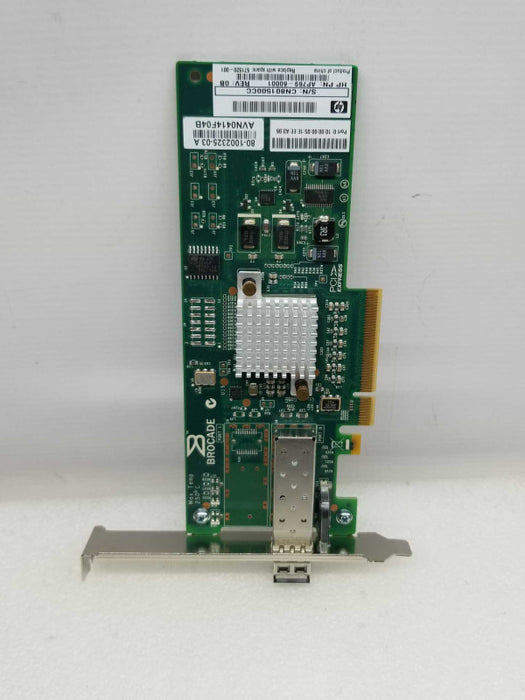Brocade 815 Single Port SFP+ - 8Gbps Full Height PCIe-x8 HBA Card ~
