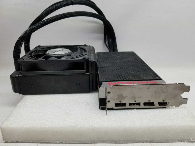 AMD RADEON R9 FURY X 4GB HBM LIQUID COOLED PCIE GRAPHICS CARD, AS-IS PARTs* ~