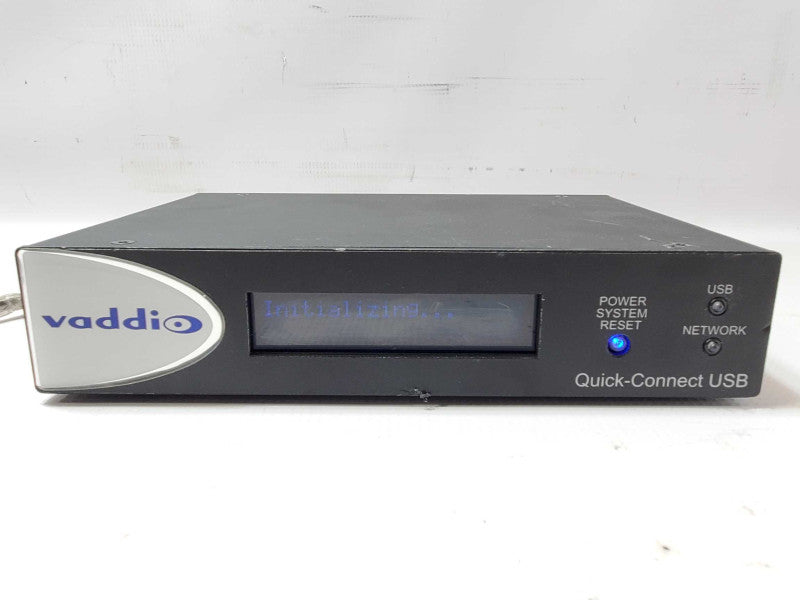vaddio quick connect usb 998-1105-038, Tested to power on, AS-IS _