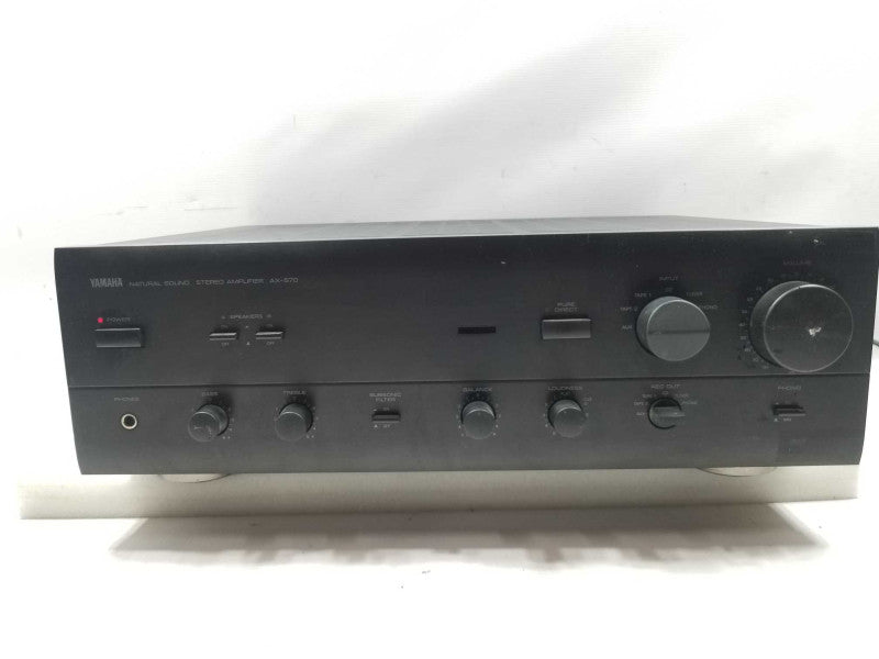 Yamaha Ax-570 100w integrated Amplifier, AS-IS Powers ON ~