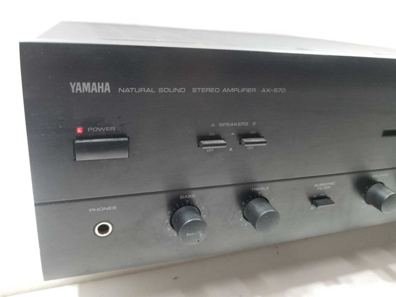 Yamaha Ax-570 100w integrated Amplifier, AS-IS Powers ON ~