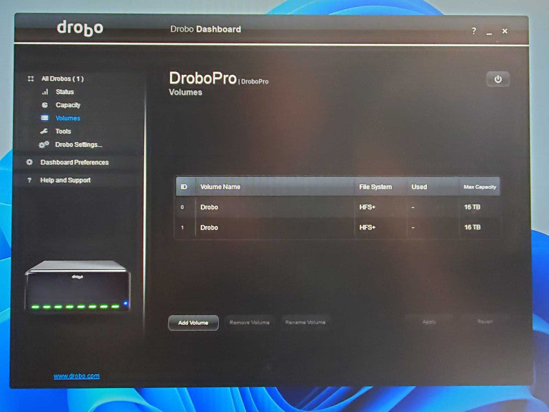 Data Robotics DroboPro DRPR1-A 8-Bay Storage with 8x 3TB HDDs _