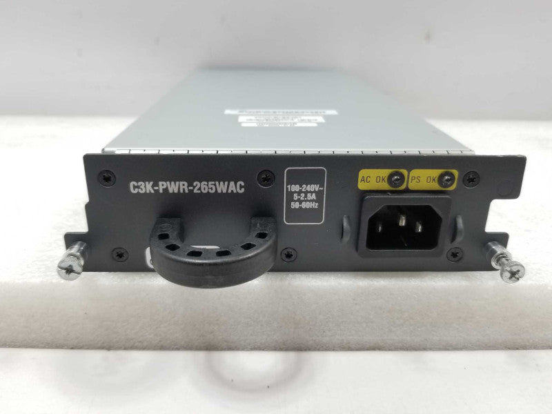 Cisco C3K-PWR-265WAC 265W Power Supply PSU for Catalyst 3560E 3750E Switches ~
