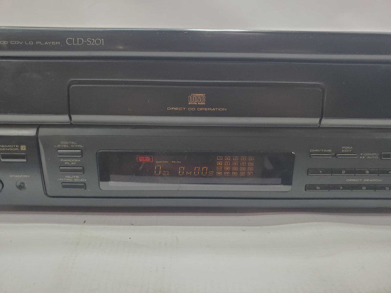 PIONEER CLD-S201 LaserDisc CD Player (AS-IS) |