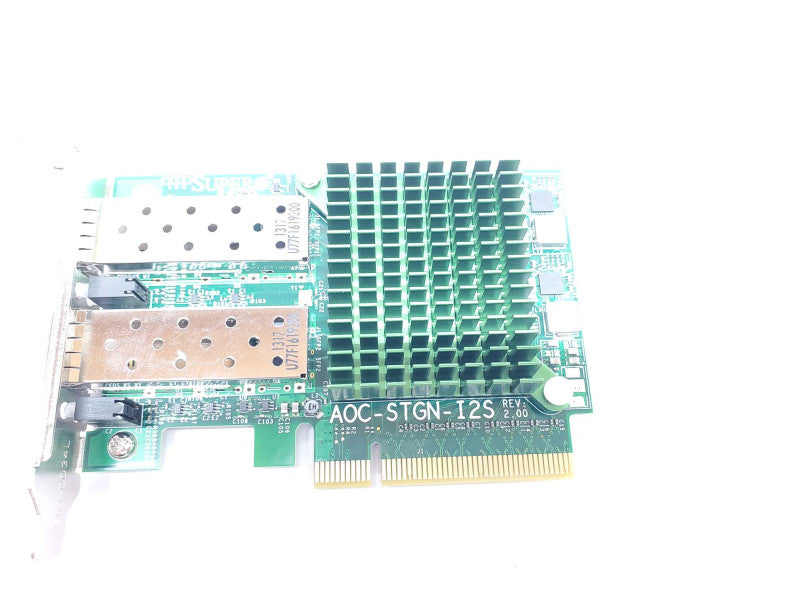 Supermicro AOC-STGN-I2S Dual Port 10Gb SFP+ Ethernet Card, LP _