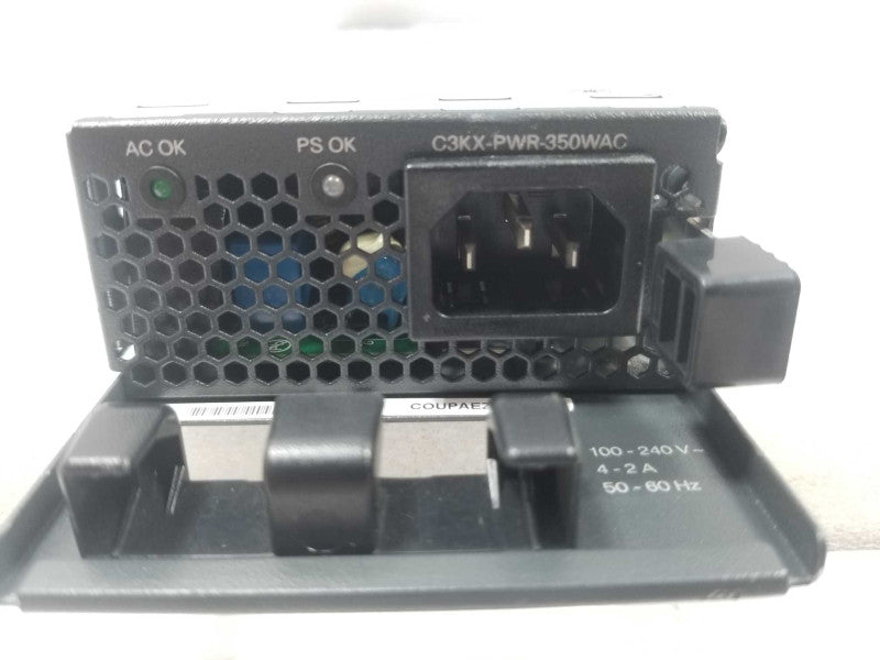 CISCO C3KX-PWR-350WAC POWER SUPPLY FOR CISCO C3560X AND C3750X SWITCHES ~