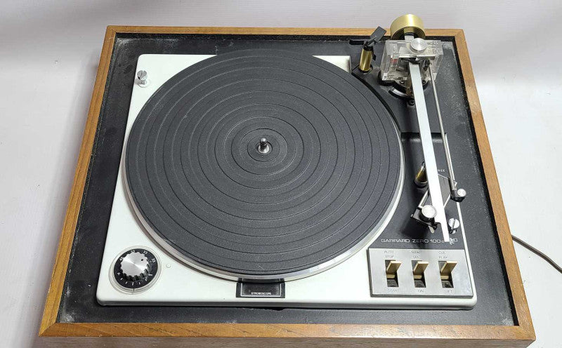 Vintage Garrard Turntable Zero 100 C READ $
