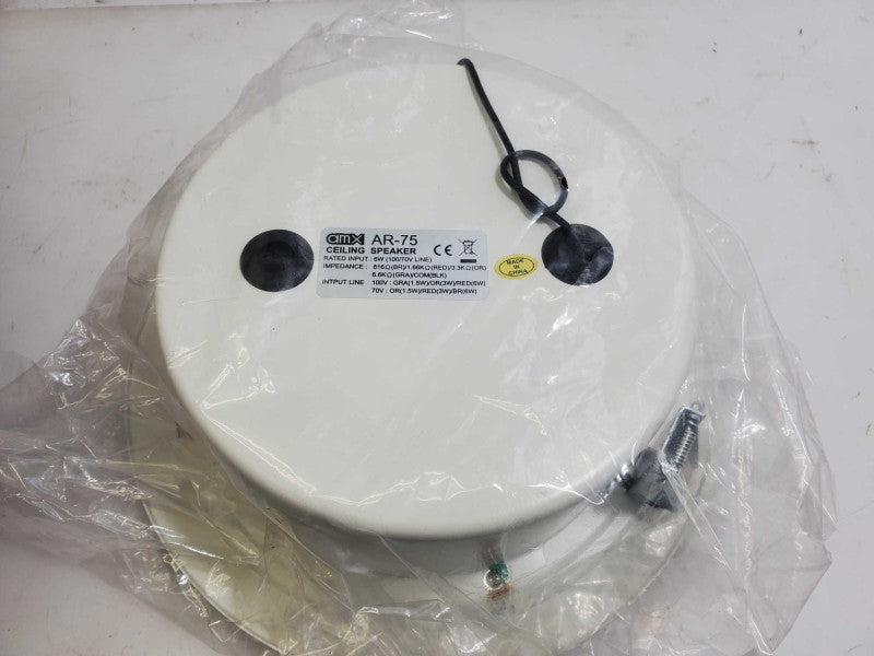AMX AR-75 Ceiling Speaker Open-box AS-IS )