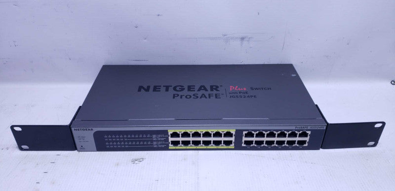 Netgear Prosafe JGS524PE 24-Port Gigabit PoE Smart Switch [