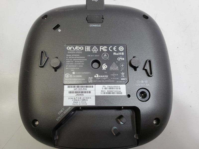 Aruba Networks APIN0305 IAP-305-RW JX945A Wireless Access Point )