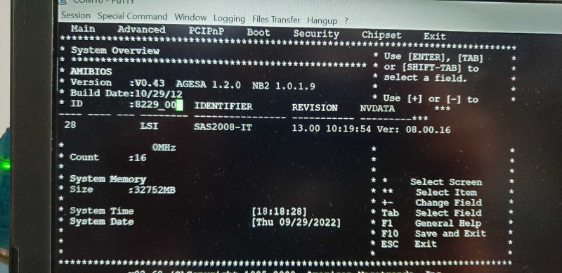 riverbed 2UACB 2x AMD Opteron 4284 @ 3ghz / 32gb ram / SAS2008-IT Ctrl #