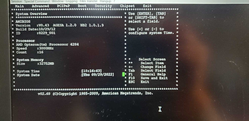 riverbed 2UACB 2x AMD Opteron 4284 @ 3ghz / 32gb ram / SAS2008-IT Ctrl #
