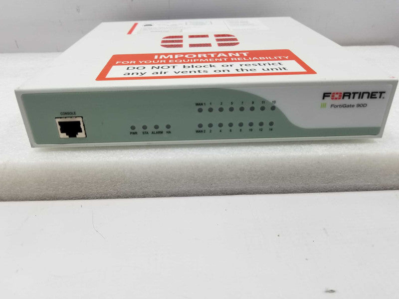 Fortinet Fortigate FG-90D Firewall Adapter Network Security Appliance ~