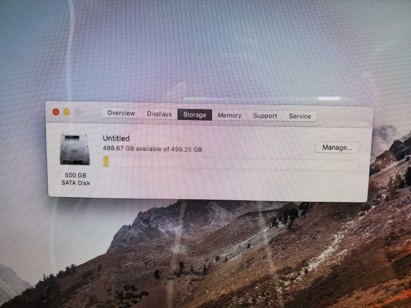 iMac 21.5\\" Mid 2010 i3-540 3.06GHz 8GB RAM 500G HDD ATI Radeon HD 4670 256 MB )