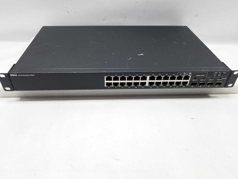 Dell PowerConnect 5424 24 Port Gigabit Switch W/ Brackets  ~
