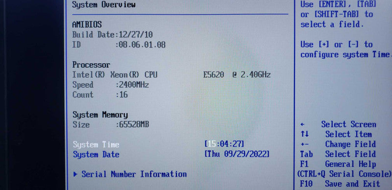 SUN ORACLE Sun Fire X4170 Dual Xeon E5620@2.4GHz 64GB ECC DDR3 No RAID No HDD [
