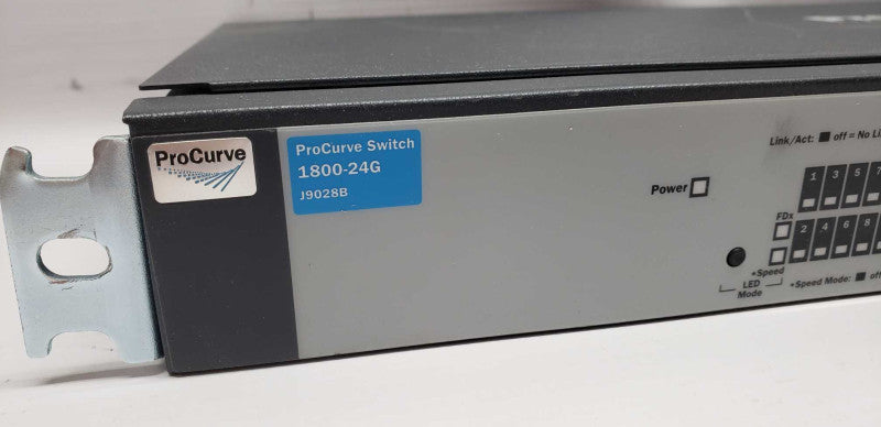 HP ProCurve Switch 1800-24G J9028B / some asthetics damage  #