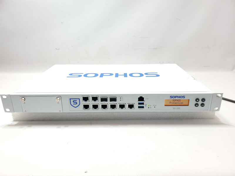 Sophos SG 330 Rev. 1 Firewall Security Appliance, Factory Reset, Read _